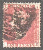 Great Britain Scott 33 Used Plate 78 - IE